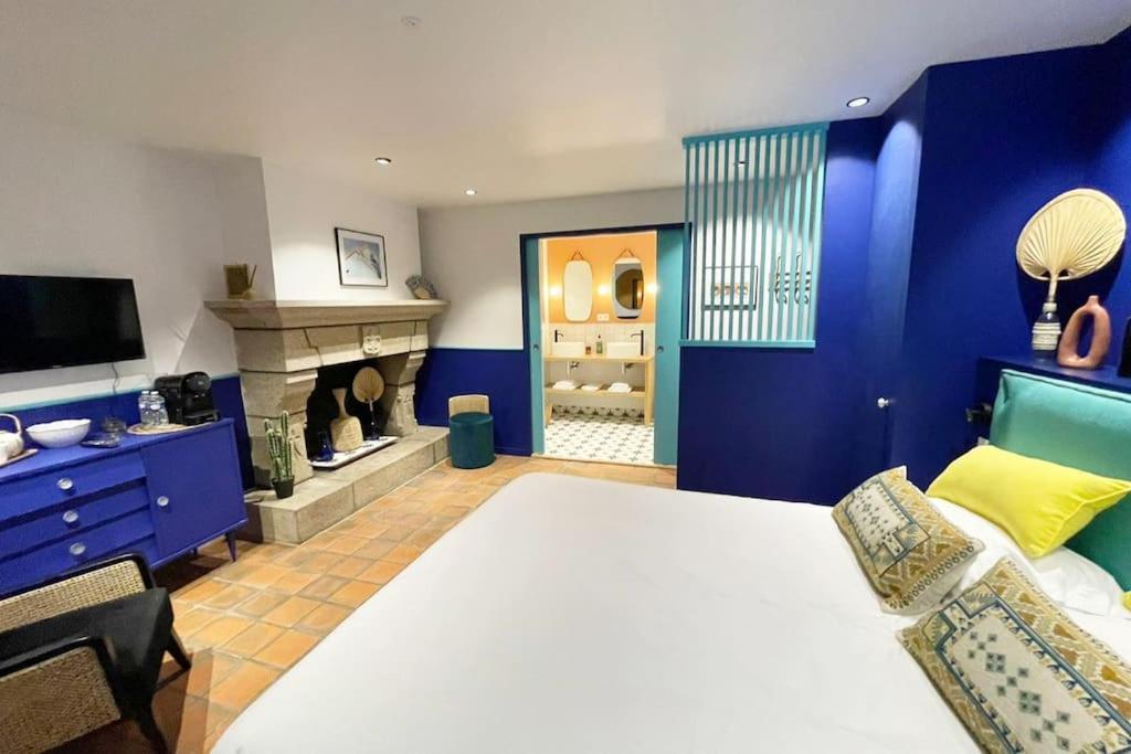 Chambre Majorelle - Rdc - Plage 50M - Rue Gratuite Saint-Malo Eksteriør billede