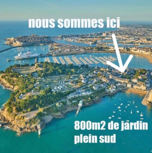 Chambre Majorelle - Rdc - Plage 50M - Rue Gratuite Saint-Malo Eksteriør billede